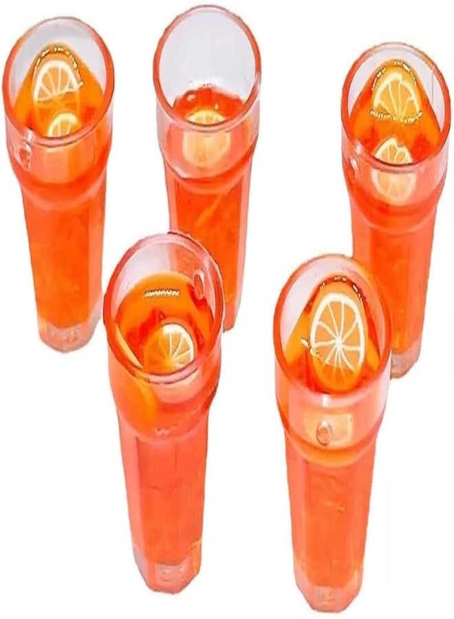 aoukoslt 5Pcs Mini 1:12 Dollhouse Miniature Food Lemon Tea Cups, Classic Kitchen Toys, Simulation Doll House Drinks Model Toy, DIY Doll House Kit, Decorations - Image 1